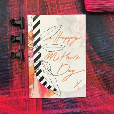 Occasional Stripes Happy Mothers Day Greeting Card Occasional Stripes Greeting Cards Card