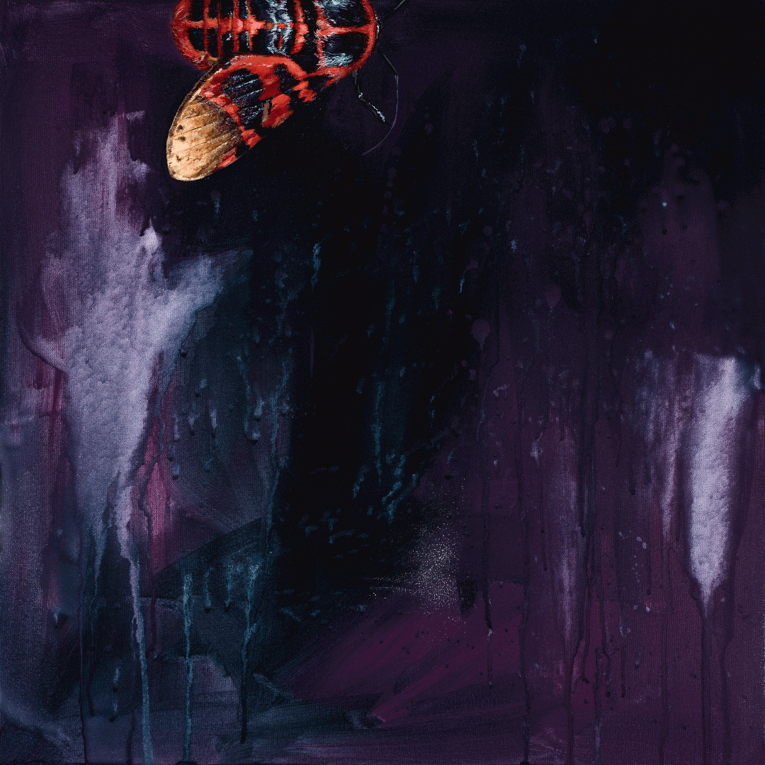 Mothra Giclée Art Print Fine Art Square GIclee Art Print