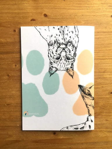 Paws For Thought Notebook Stationery by diedododa Notebook
