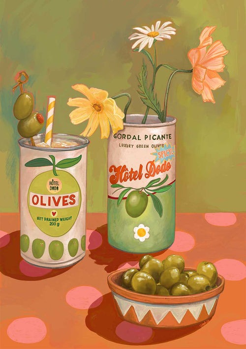 Hôtel Dodo Olives Olé Art Print Hôtel Dodo Art Print