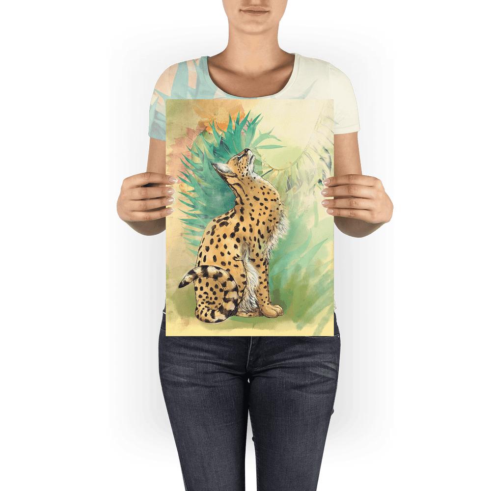 Spring Steppe Giclée Art Print Pawky Paws A3 (29.7 X 42 cm) Art Print