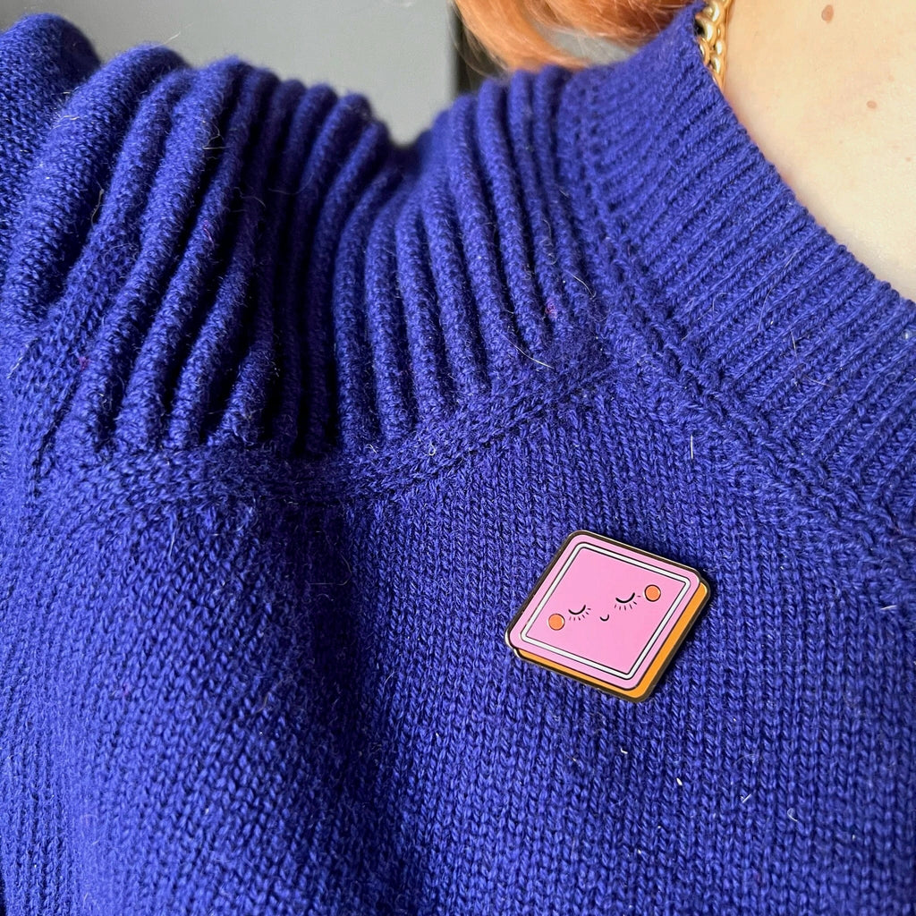 Happy Lozenge Pin Pins by diedododa Pin