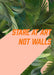 Stare At Art Not Walls - Portrait Pink Matte Art Print Stare At Art Art Print