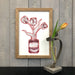Tulip Red Matte Art Print Chromatic Scents Art Print