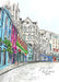 Victoria Street Matte Art Print Essential Edinburgh Art Print