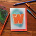 The Jolly Type W Greeting Card The Jolly Type Greeting Cards Greeting Card
