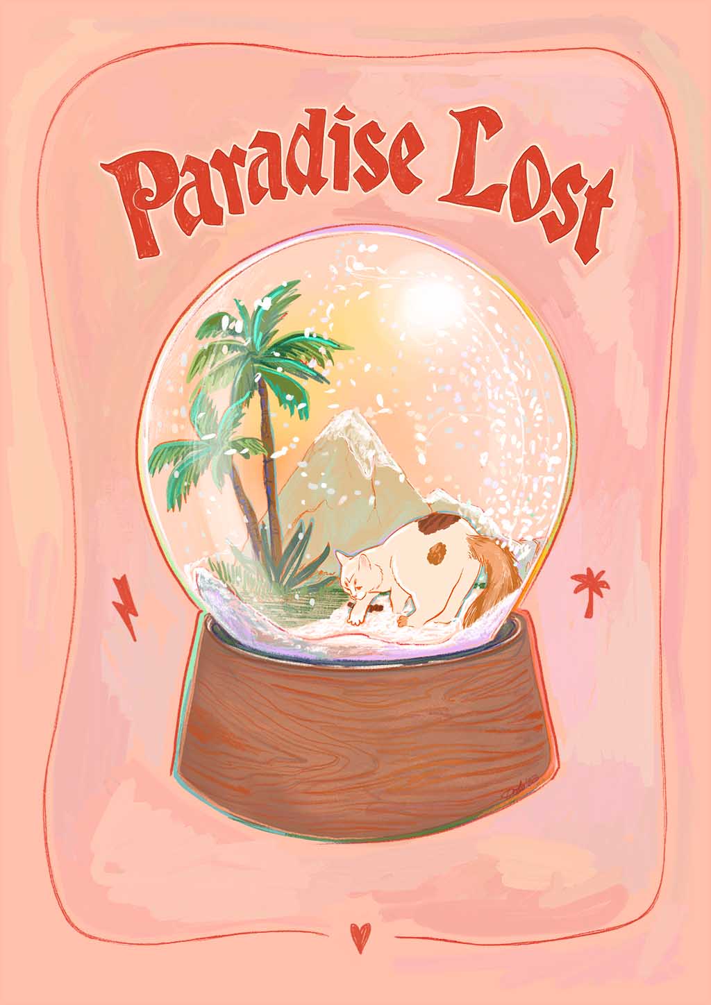Paradise Lost Matte Art Print Aventures Des Créatures Art Print