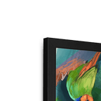 A Fandango Of Finches Framed Print The Gathering Framed Print