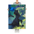 Midnight Prowl Giclée Art Print Pawky Paws A0 (84.1 X 118.9 cm) Art Print