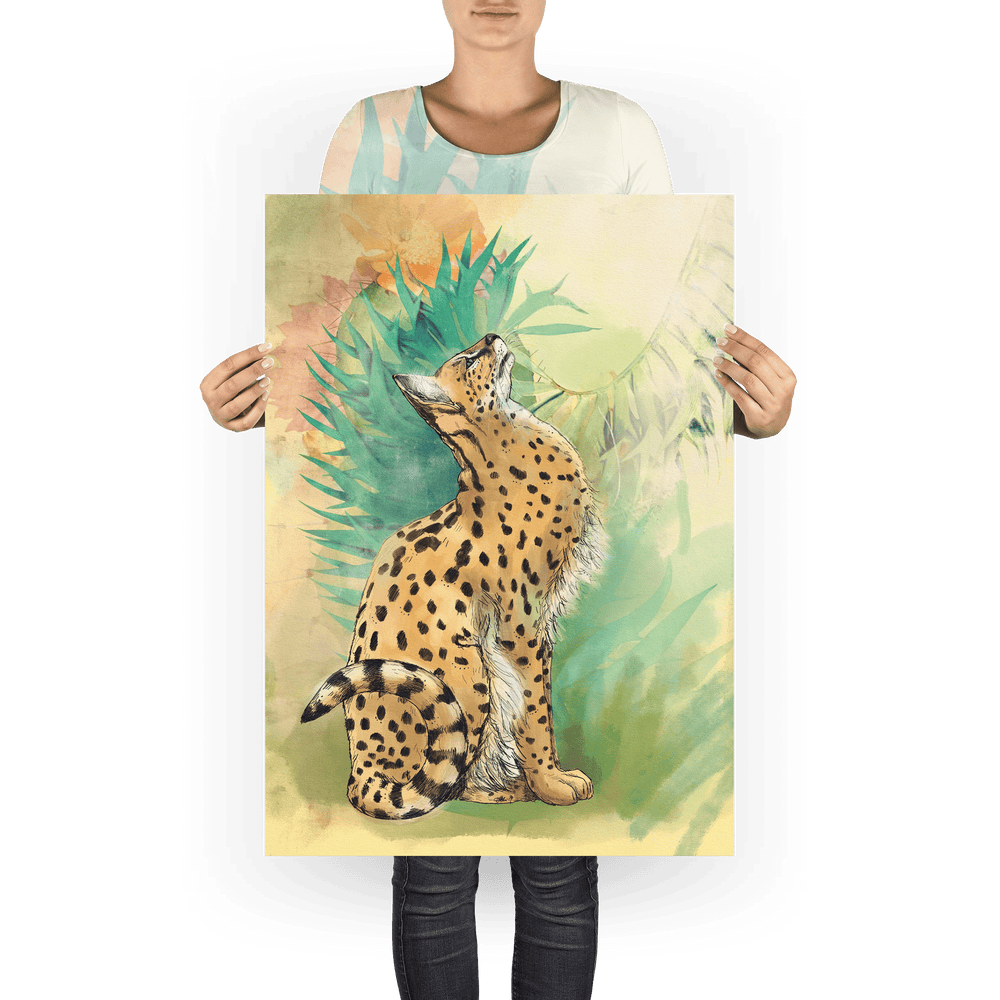 Spring Steppe Giclée Art Print Pawky Paws A1 (59.4 X 84.1 cm) Art Print