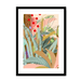 Chromatose Botanica - Bells & Bog Framed Print Chromatose A3 (297 X 420 mm) / Black / White Mount Framed Print