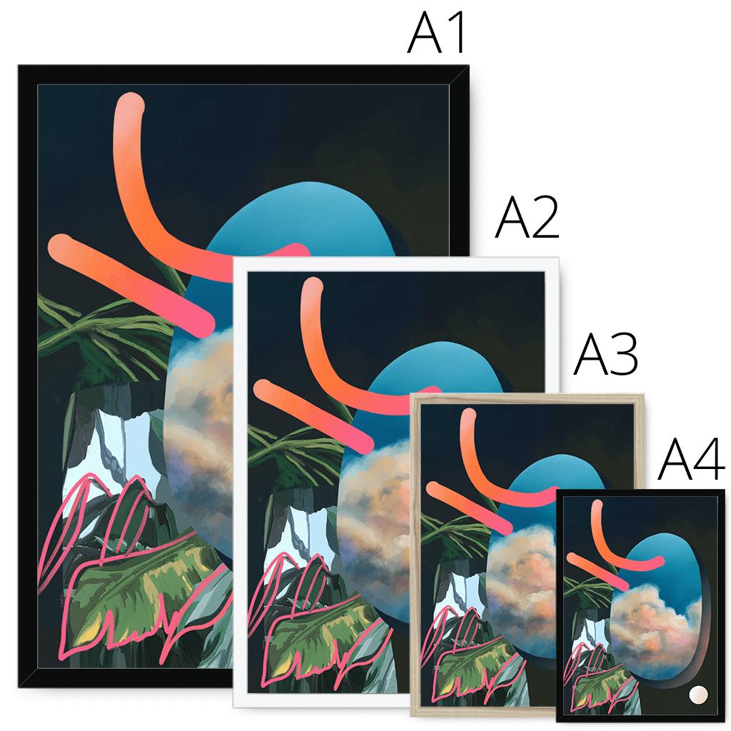 Armchair Travels Framed Print Abstractions Framed Print