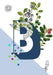 Botanical Alphabet B Greeting Card Botanical Alphabet Greeting Cards Card