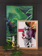 Bacon Matte Art Print a la mode Art Print