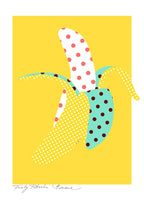 Banana Matte Art Print Fruity Patootie Art Print