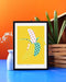 Banana Matte Art Print Fruity Patootie Art Print