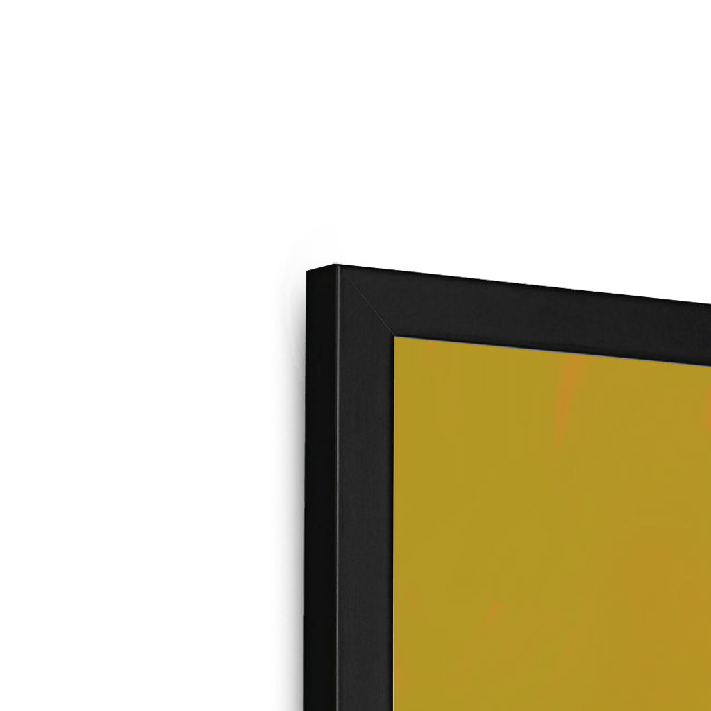 Banana Budgie Framed Print Sticky Beaks Framed Print