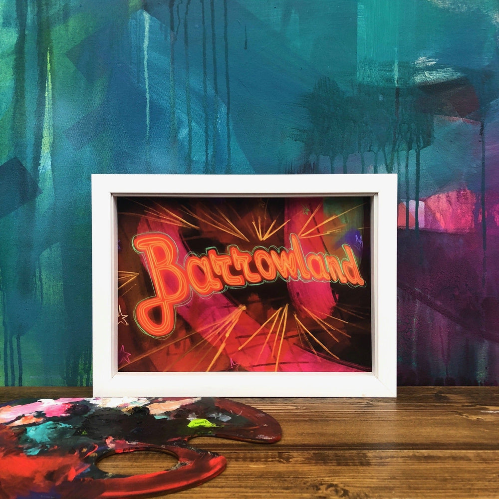 Barrowland Matte Art Print Glasgow Kisses Art Print