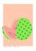 Watermelon Matte Art Print Fruity Patootie Art Print