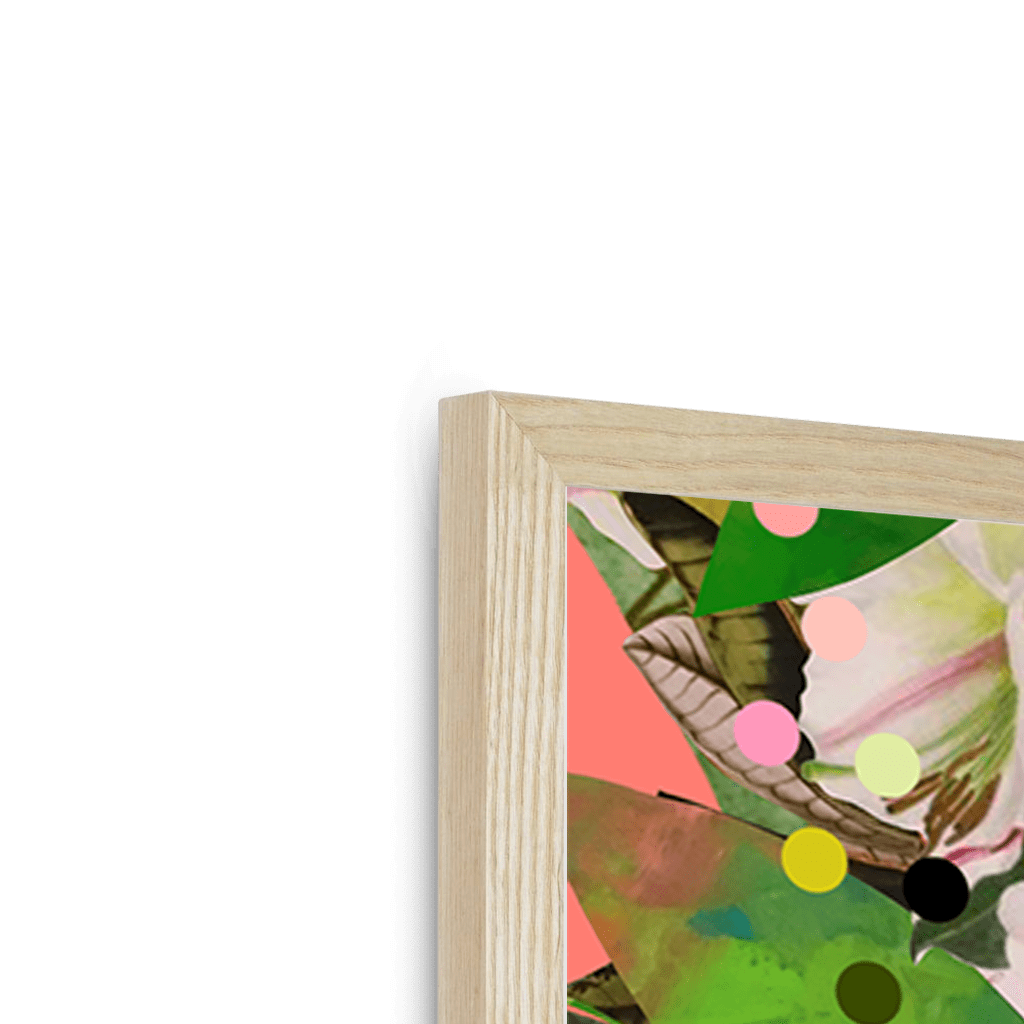 Beaky Botanicals Framed Print The Gathering Framed Print