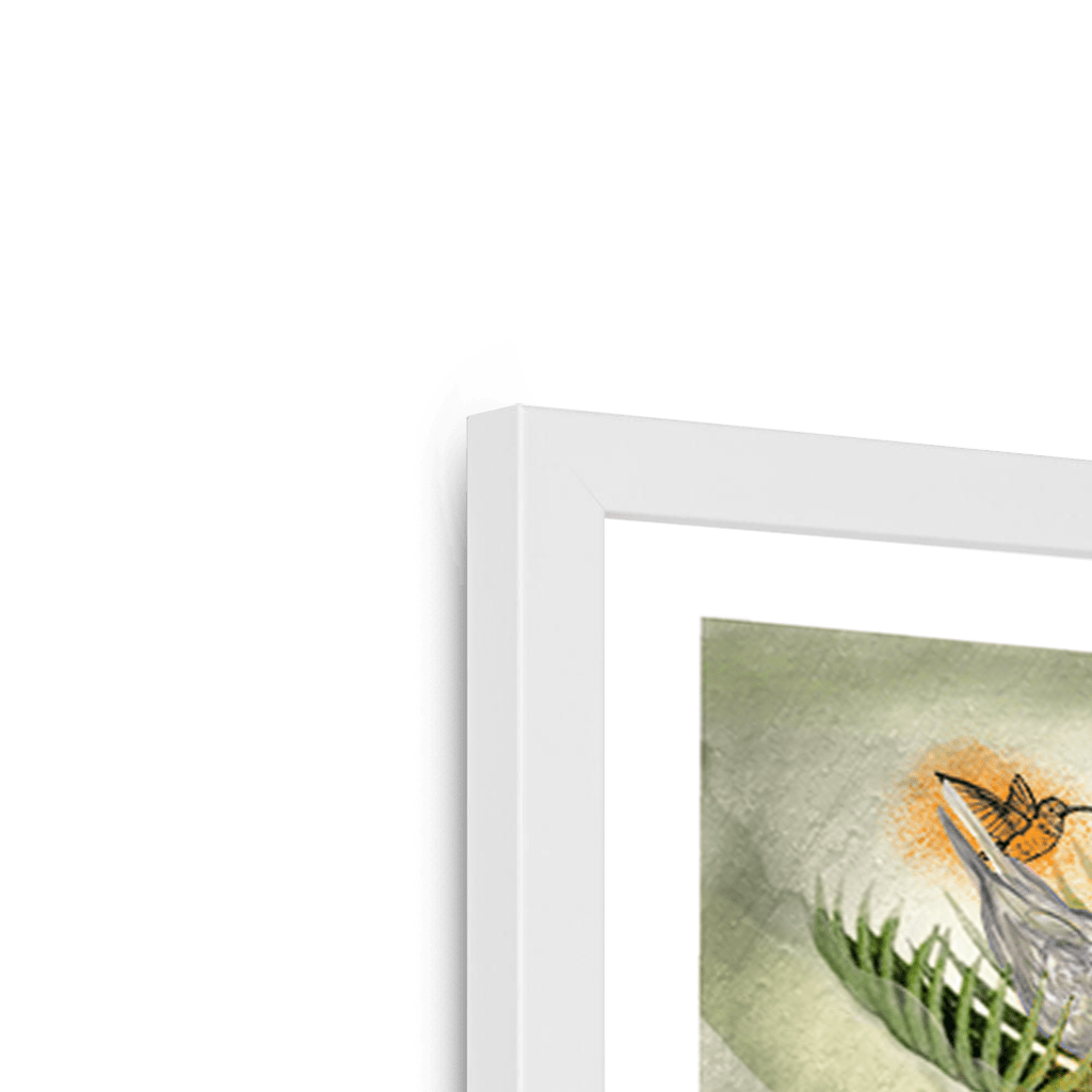 Big Cat Tropicana Framed Print The Gathering Framed Print