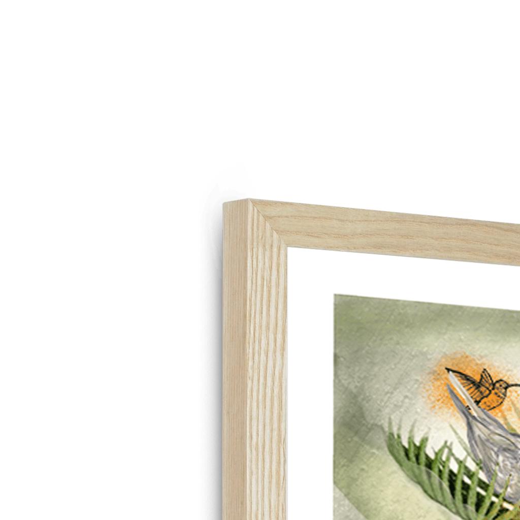 Big Cat Tropicana Framed Print The Gathering Framed Print