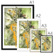 Big Cat Tropicana Framed Print The Gathering Framed Print