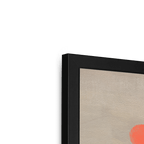 Bloodmoon Bloom Framed Print Heat Flares Framed Print