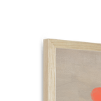 Bloodmoon Bloom Framed Print Heat Flares Framed Print