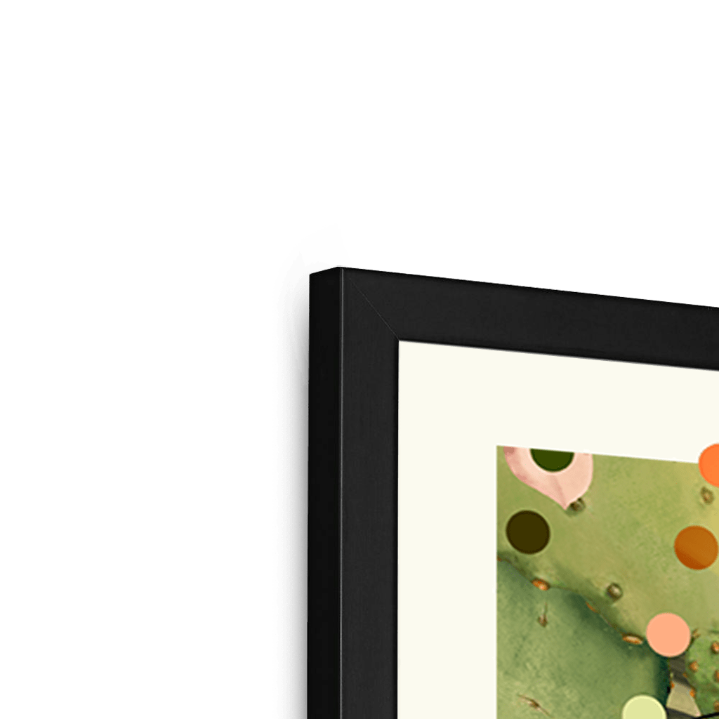 Blooming Budgerigars Matte Framed Print The Gathering Framed Print