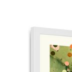 Blooming Budgerigars Matte Framed Print The Gathering Framed Print