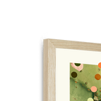 Blooming Budgerigars Matte Framed Print The Gathering Framed Print