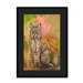Bobcat Botanica Framed Print Pawky Paws A3 (297 X 420 mm) / Black / Black Mount Framed Print