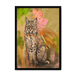 Bobcat Botanica Framed Print Pawky Paws A3 (297 X 420 mm) / Black / No Mount (All Art) Framed Print