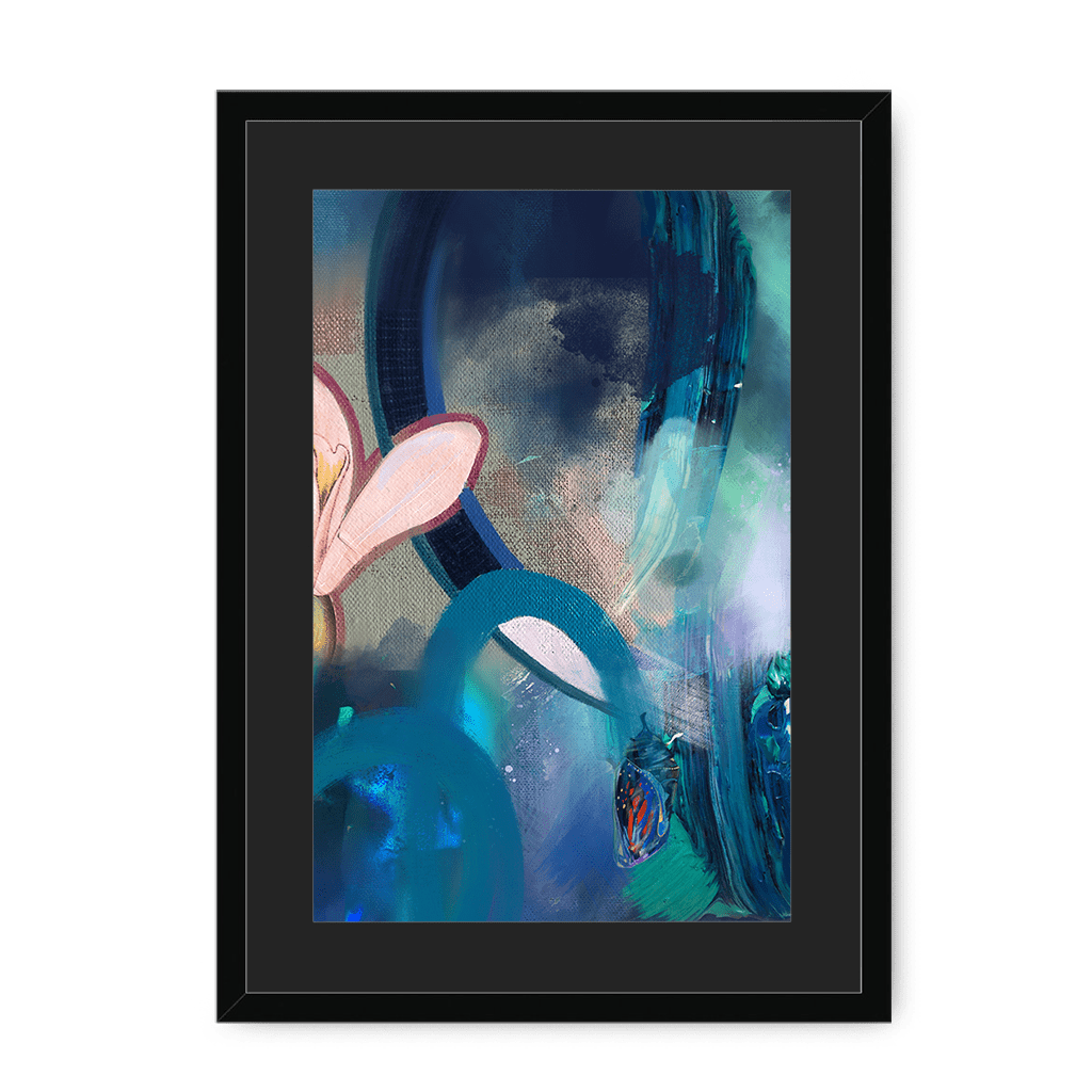 Bound in Limbo Framed Print The Flutterby Effect A3 (297 X 420 mm) / Black / Black Mount Framed Print