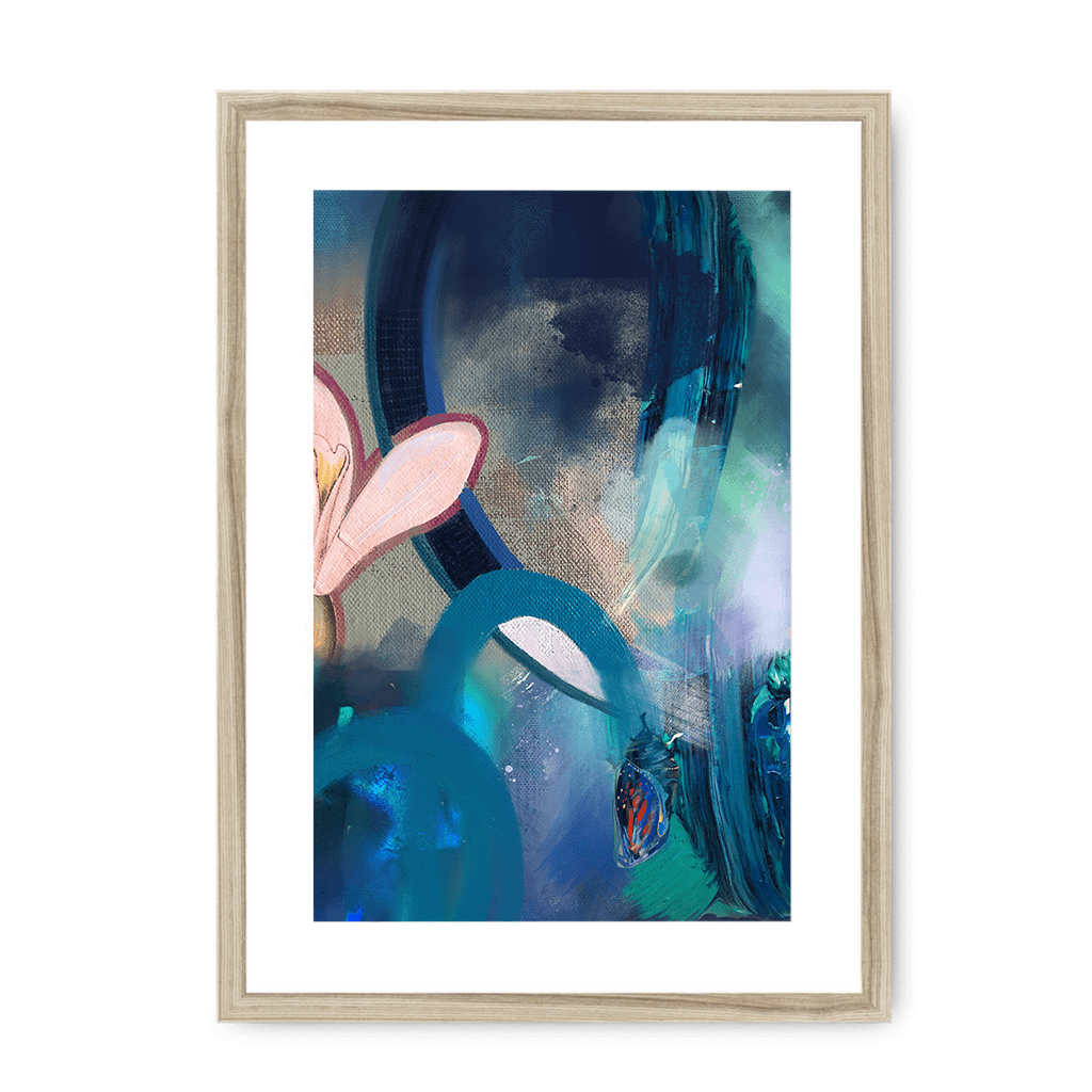Bound in Limbo Framed Print The Flutterby Effect A3 (297 X 420 mm) / Natural / White Mount Framed Print