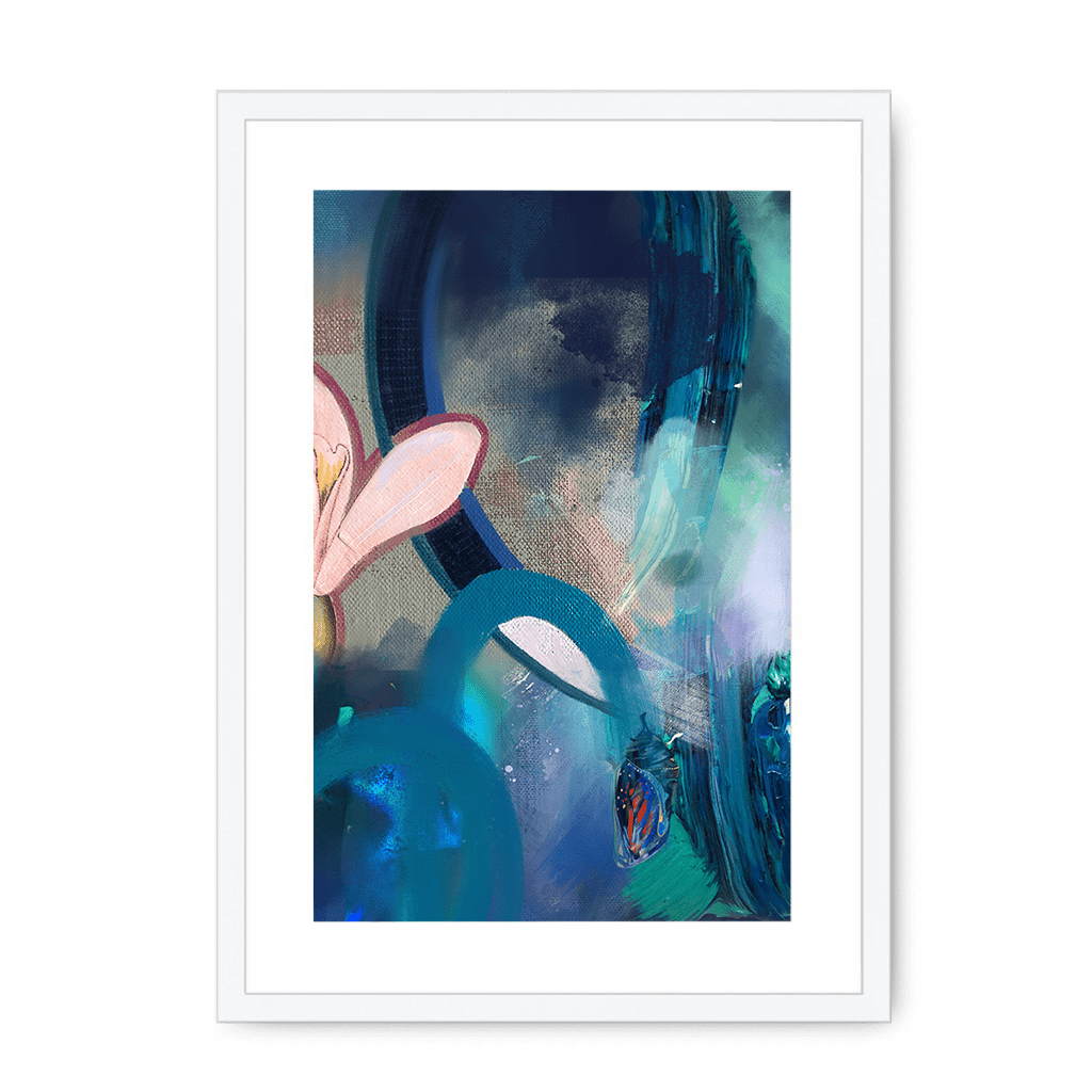 Bound in Limbo Framed Print The Flutterby Effect A3 (297 X 420 mm) / White / White Mount Framed Print