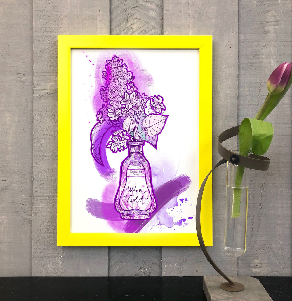 Bouquet Rose Matte Art Print Chromatic Scents Art Print