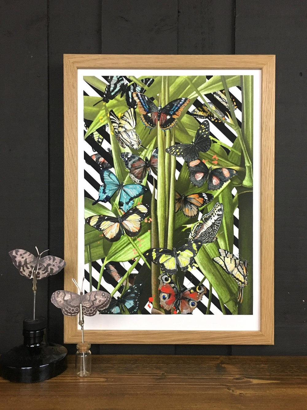 Butterfly Tropicana Matte Art Print The Gathering Art Print