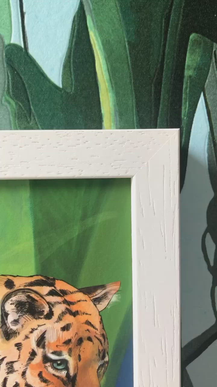 Jungle Stripes Giclée Art Print