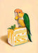 Caique On Cake Giclée Art Print Sticky Beaks Art Print