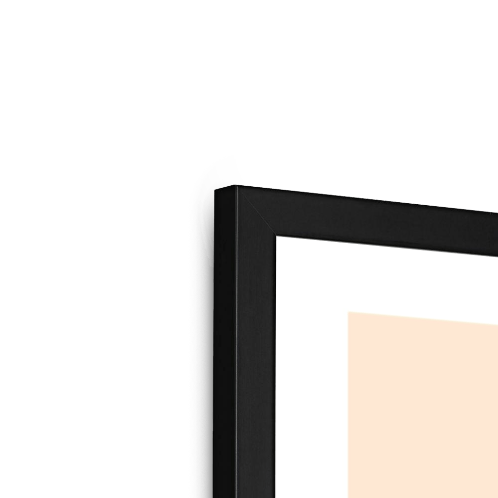 Dopey Disdain Framed Print Cat Cave Antics Framed Print