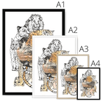 Cataloupe Framed Print The Gathering Framed Print