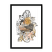 Cataloupe Framed Print The Gathering A3 (297 X 420 mm) / Black / White Mount Framed Print