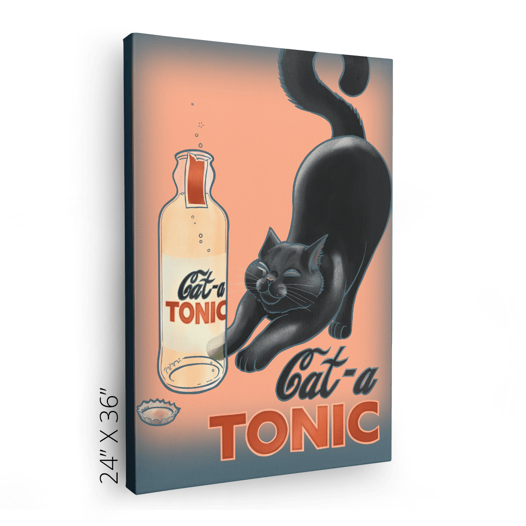 CataTonic Canvas Print ADimals Canvas Print