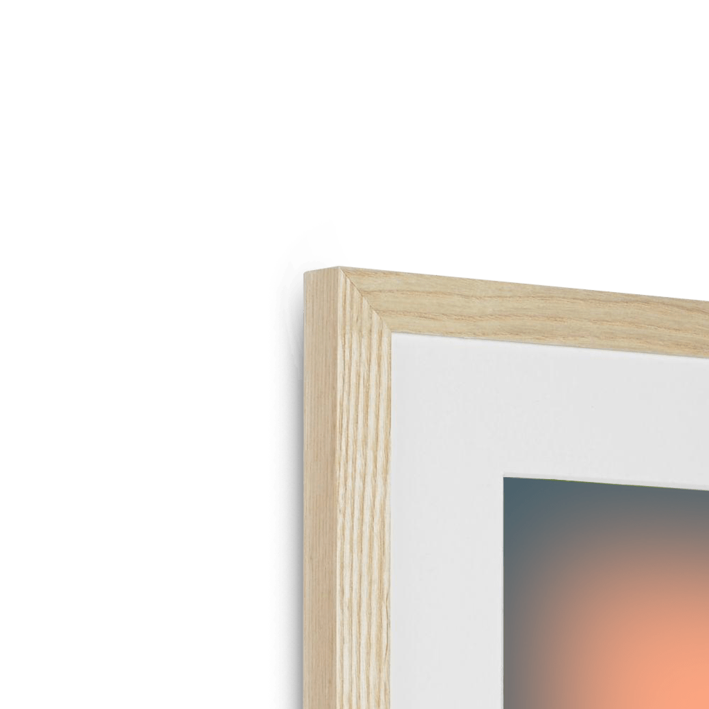 CataTonic Giclée Framed with a Mount Print ADimals Mounted Print