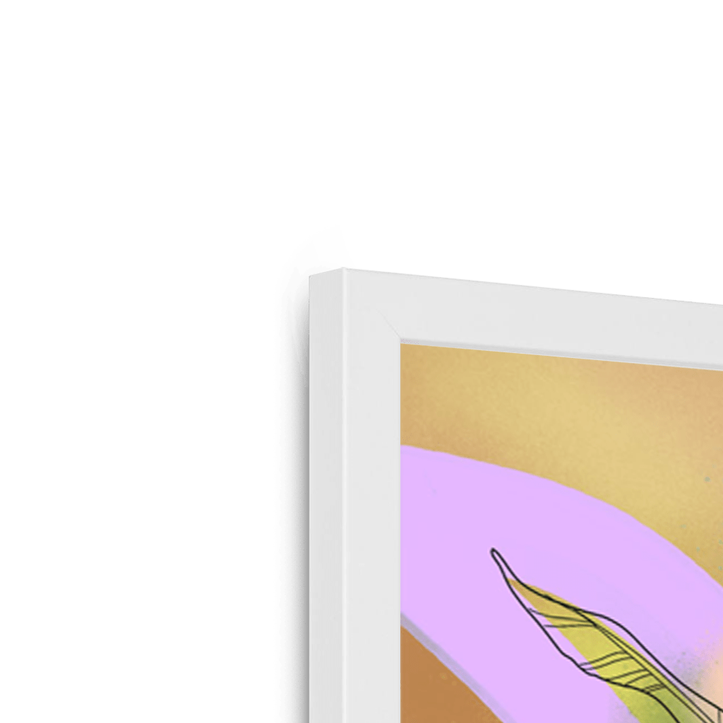 Chromatose Botanica - Banani-Banana Framed Print Chromatose Framed Print