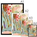 Chromatose Botanica - Bells & Bog Framed Print Chromatose Framed Print