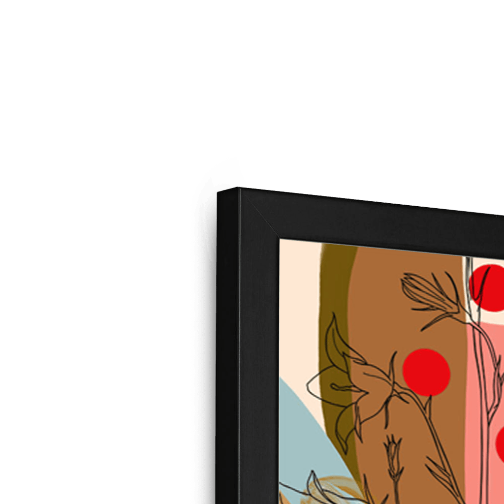 Chromatose Botanica - Bells & Bog Framed Print Chromatose Framed Print