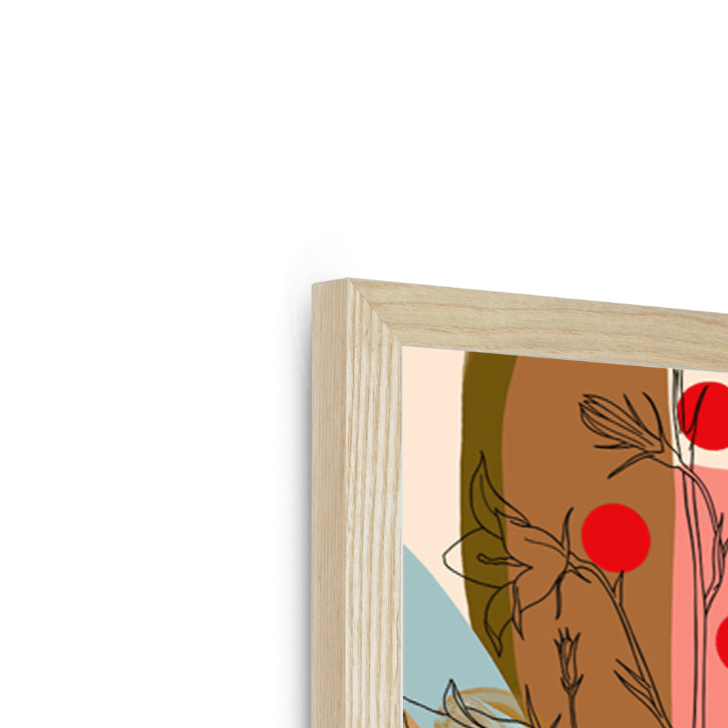 Chromatose Botanica - Bells & Bog Framed Print Chromatose Framed Print